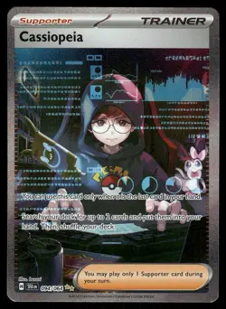 Pokemon Cards Cassiopeia 094/064 Shrouded Fable Special Illustration Rare NM - Image 1