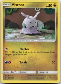 Asako Ito Knit Viscora 94/145 - Stunde der Wachter - DE - NM - Pokemon Karte - Image 1