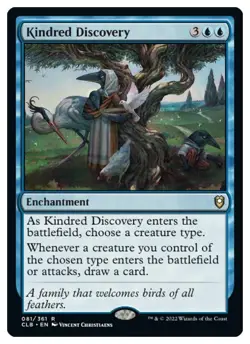 Kindred Discovery - Near Mint - EN - CLB 81 - Magic The Gathering MTG - Image 1