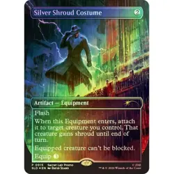 Secret Lair x Fallout: Silver Shroud Costume Promo (Foil) - MTG EN - Image 1