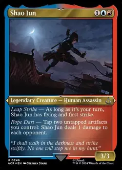 Shao Jun - Foil Etched Assassin's Creed NM MTG - Image 1