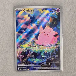 Pokemon Card Clefairy POR EN 094 of 088 Holofoil RAW UNGRADED CONTAINS FLAWS - Image 1