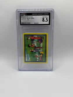Ash and Brock Pokemon Merlin (2002) Series 5 - 115 cgc 8.5 rare - Image 1