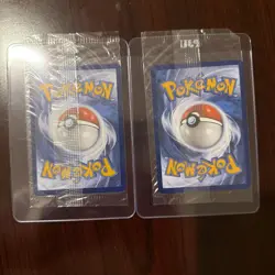Pokemon TCG Holiday Calendar Pikachu 25/165 & Eevee 133/165 Snowflake Promo - Image 2