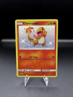 Pokemon Charmander SV6/SV94 Hidden Fates Shiny Vault Shiny Holo Rare Basic 70 HP - Image 1
