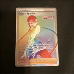 Elesa's Sparkle Fusion Strike 275/264 Secret Rare Holo English - Image 1