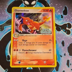 Pokemon Charmeleon Crystal Guardians Reverse Holo Uncommon 70 HP 29/100 2006 - Image 1