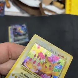 Pokemon Birthday Pikachu 24/53 Celebrations Classic Collection Holo NM - Image 3