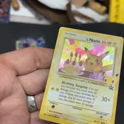 Pokemon Birthday Pikachu 24/53 Celebrations Classic Collection Holo NM - Image 4