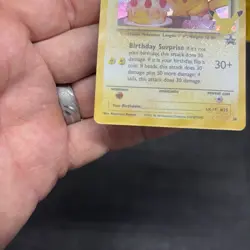 Pokemon Birthday Pikachu 24/53 Celebrations Classic Collection Holo NM - Image 5