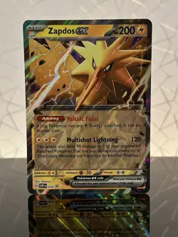 Pokemon TCG Zapdos SVP 049 Black Star Promo Scarlet & Violet 151 - Image 1