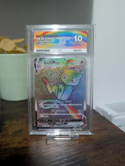 Pokemon - Mew Vmax - 2021 Fusion Arts Japanese - 118/100 - Hyper Rare - Ace 10 - Image 1