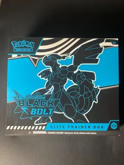 Black Bolt Elite Trainer Box SV Black Bolt ETB New Factory Sealed - Image 1