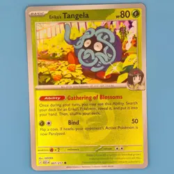 ERIKA'S TANGELA (ENERGY SYMBOL PATTERN) 007/217 ASCENDED HEROES POKEMON RH NM/M - Image 1