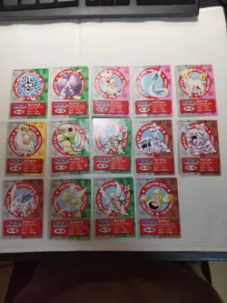Damaged Nintendo Bandai Japanese Pokemon Kids Mini Card Set 9672 - Image 1