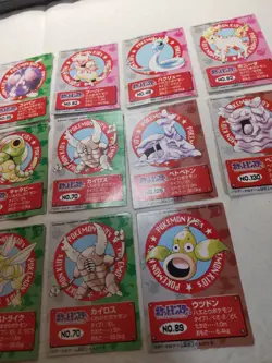 Damaged Nintendo Bandai Japanese Pokemon Kids Mini Card Set 9672 - Image 3