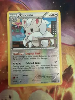 Pokemon Tcg Cinccino 85/99 - Next Destinies Reverse Holo - Image 1