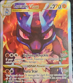 Pokemon Lucario VSTAR SWSH291 Sword & Shield Promo Holo 270 HP English - Image 1