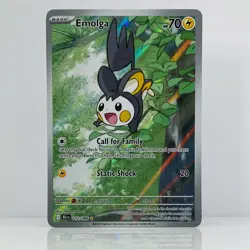 EMOLGA - 112/086 - Black Bolt - Illustration Rare - Pokemon TCG - Image 1