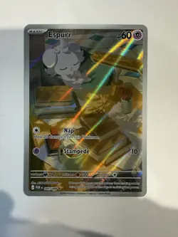 Pokemon Espurr IR Illustration Rare Full Art Near Mint Perfect Order 095/088 - Image 1