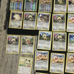 Meowth Pokemon Card Lot - Vintage To Modern Various Conditions Holos Reverse - Image 5