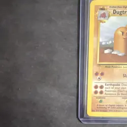 WOTC Pokemon TCG Base Set Dugtrio #19/102 Rare Regular 70 HP 1999 English - Image 3