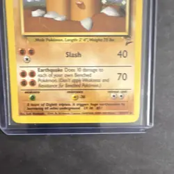 WOTC Pokemon TCG Base Set Dugtrio #19/102 Rare Regular 70 HP 1999 English - Image 4