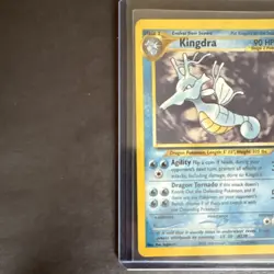 Pokemon TCG Neo Genesis Kingdra 8/111 Holo Rare Unlimited Stage 2 90 HP - Image 3