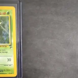 WOTC Pokemon TCG Scyther #17/130 Base Set 2 Holo Rare “ SWIRL”70 HP 2000 - Image 5