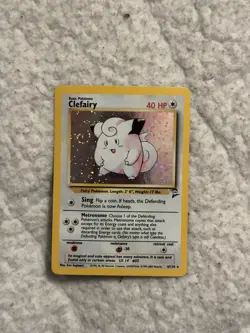 1999 Pokemon Holo #5 Clefairy - Image 1