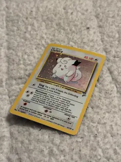 1999 Pokemon Holo #5 Clefairy - Image 2