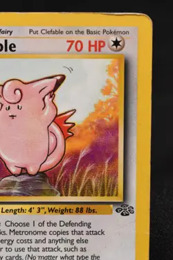 Clefable 17/64 MP Jungle Regular Rare Unlimited Pokemon TCG Card - Image 3