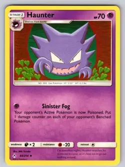 Haunter 69/214 Uncommon Unbroken Bonds Pokemon NM - LP - Image 1
