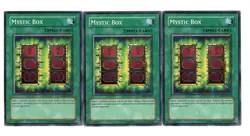 Yugioh- 3X Mystic Box - Common - Unlimited - SD6-EN030 - Light Play - Image 1