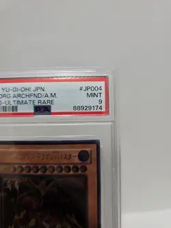 Yu-Gi-Oh! Red Dragon Archfiend/Assault Mode JPN Ultimate Rare CRMS-JP004 PSA 9 - Image 3
