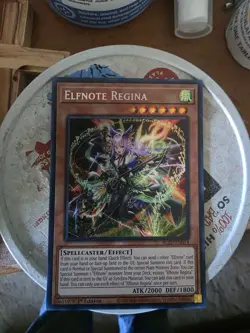 Yugioh Elfnote Regina BLZD-EN014 Secret Rare 1st Edition Yu-Gi-Oh - Image 1