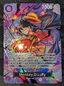 One Piece Monkey D. Luffy. ST26-005 SP/SR. OP-15 Adventure On Kami's Island. - Image 2