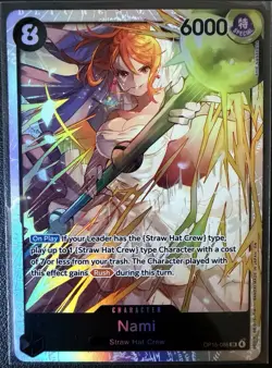 One Piece TCG Nami OP15-086 SR English - Image 1