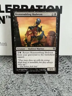 Magic Card - Reassembling Skeleton Duel Decks: Izzet vs. Golgari Regular LP - Image 1