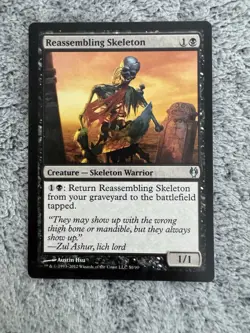 Magic Card - Reassembling Skeleton Duel Decks: Izzet vs. Golgari Regular LP - Image 3