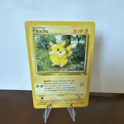 Pokemon Pikachu 60/64 Common Regular Jungle 1st Edition TCG Card 50 HP - Image 3