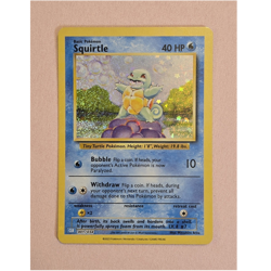 Pokemon Squirtle 001/034 Trading Card Game Classic Holo - Image 1
