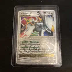 Pokemon TCG Arceus LV.X Holo Rare Card 94/99 - Image 1