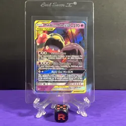 Pokemon TCG Muk & Alolan Muk GX SM Unbroken Bonds Holo Card 61/214 Ultra Rare - Image 1