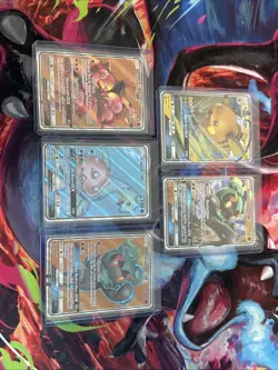 Pokemon TCG Cards GX Lot Of 5- Marshadow, Raichu, Buzzwole & Lapras GX - Image 1