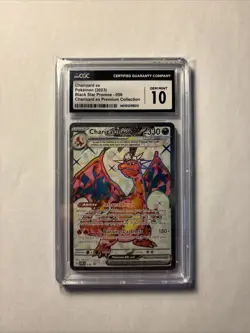 Charizard EX 056 Sv: Scarlet & Violet Promo Holo Card CGC 10 - Image 1