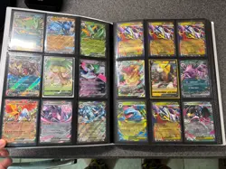 Pokemon TCG Card Binder Lot Modern EX, V, Full Art, IRs, Promos - 250+ Cards - Image 4