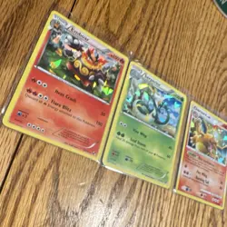 Pokemon TCG Black & White Holo 3 Card Lot - Charizard 1/99 Emboar 19/114 - Image 2