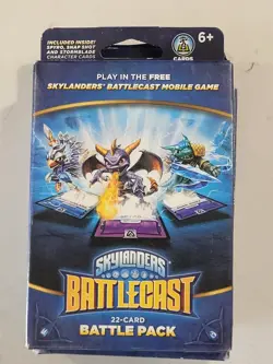 2016 Skylanders Battlecast 22-Card Battle Pack (Spyro, Snap Shot, Stormblade) - Image 1