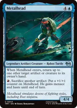 Metalhead~0044~NM~(TMT) - Teenage Mutant Ninja Turtles~MTG - Image 1